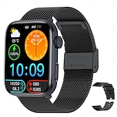 abordables Montres connectées-iMosi T92 Montre intelligente 1.81 pouce Smartwatch Montre Connectée Bluetooth Surveillance de la température Podomètre Rappel d&#039;Appel Compatible avec Android iOS Femme Hommes Mode Mains-Libres