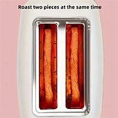 preiswerte Küchengeräte-2-Scheiben-Toaster Frühstückstoaster für zu Hause kleiner automatischer Multifunktionstoaster