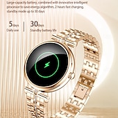 cheap Smart Wristbands-696 AK73 Smart Watch 1.28 inch Smart Band Fitness Bracelet Bluetooth Pedometer Call Reminder Sleep Tracker Compatible with Android iOS Women Hands-Free Calls Message Reminder IPX-0 40mm Watch Case