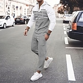 tanie podstawowe dresy-Męskie Bluza z Kapturem Dres Bluza Czarny Biały Królewski błękit Khaki Ciemnoszary Kaptur Pasek 2-częściowa Sport i turystyka Codzienny Święto Moda miejska Podstawowy Codzienny Wiosna i jesień Odzież