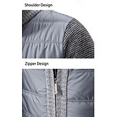 cheap Men&#039;s Cardigan Sweater-Men&#039;s Cardigan Sweater Dress Sweater Zip Sweater Sweater Jacket Fleece Sweater Ribbed Knit Stand Collar Clothing Apparel Winter Red Navy Blue S M L
