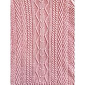 billige Solide farger-Dame Genser Elegant Mote Daglig Geometrisk Mock Neck Strikket Langermet Lange topper Strikke Arbeid Sjokkrosa Rød Høst Vinter