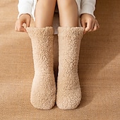 economico calzini da casa-calzini pantofola calzini invernali di natale per le donne calzini per le donne calzini soffici scaldamuscoli invernali legsleeve