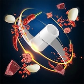 preiswerte Küchengeräte-Elektrische Knoblauchmaschine, Ingwerstampfer, Mixer, Küche, Gemüse, Fleisch, Pfeffermühle, USB-Aufladung, Knoblauchmaschine, Zerkleinerer