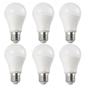 levne LED žárovky kulaté-6ks 9w led globe žárovky 900 lm e27 a60(a19) 8 led korálků smd 2835 teplá bílá studená bílá 220-240 v