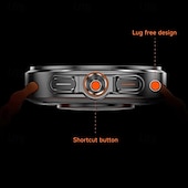 ieftine Ceasuri Smart-ceas inteligent 1,45 inch smartwatch fitness ceas alergare bluetooth pedometru memento de apel tracker activitate compatibil cu Android ios femei bărbați standby lung apeluri mâini libere rezistent la apă