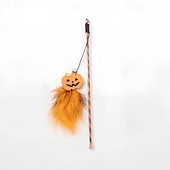 abordables Jouets pour chats-Peluches Jouet à Plumes Jouet interactif Cordes avec Amovible Durable Exercice pour animaux de compagnie Relâcher la pression Dressage d&#039;animaux pour Chat Intérieur Extérieur Jeu d&#039;animaux