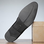 Χαμηλού Κόστους Ημιεπίσημο-ανδρικά loafers από ψεύτικο δέρμα με σχέδιο κροκόδειλου με λεπτομέρεια με διπλή αγκράφα - κομψά παπούτσια για επίσημες περιστάσεις και επαγγελματικές συναντήσεις