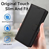 Недорогие Чехлы для Samsung-телефон Кейс для Назначение SSamsung Galaxy S24 S23 S22 S21 Ultra Plus А55 А35 А25 А15 5Г S20 FE S25 Ультра Кошелек для карт Полная защита тела с ремешком на запястье Откидная подножка Ретро