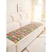 abordables Housse de canapé-Housse de canapé Géométrique Imprimé Polyester / Polyester / Coton Literie