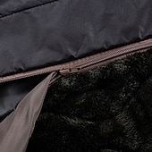 abordables Forros &amp; Chaquetas 3 en 1-Hombre Abrigo de invierno Chaqueta de lana para senderismo Invierno Al aire libre Mantiene abrigado Forro Polar Resistente al Agua Resistente a arañazos Abrigos Viaje Negro Verde