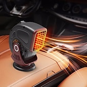 Недорогие оборудование для обогрева автомобиля-Портативный автомобильный обогреватель 12 В / 24 В, вентилятор для обогревателя горячим воздухом для легковых автомобилей, грузовиков, зимний обогреватель для окон, обогреватель для рук
