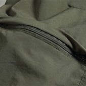 voordelige Bodems-Voor heren Combatbroek Cargohosen Wendbare Hosen Militair Buiten Normale pasvorm waterdicht Ademend Sneldrogend Broeken / Regenbroek / Overbroek Elastische taille Leger Groen donkergrijs Jagen