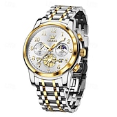 cheap Quartz Watches-New Olevs Brand Trend Fashion Men&#039;S Watches Luminous Chronograph Digital Scale Multifunction Waterproof Simple Quartz Watch Men&#039;S Wristwatch