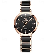 economico Orologi al quarzo-nuovo olevs olevs marchio moda tendenza cinturino in ceramica orologi da donna semplice impermeabile vita viaggio tempo libero sport diamanti orologio da polso