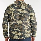 billiga skjortjacka för män-Herr Kamouflage Cowboy Skjorta jacka Övertröja Långärmad Vintage Ledigt Dagliga kläder Utekväll Höst vinter Skjortor med krage Knappar 3D-utskrift 2 fickor Armégrön