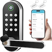 preiswerte Türschlösser-F150 Edelstahl Fingerabdrucksperre Smart Home-Sicherheit System Fingerabdruck entriegeln / Passwort freischalten / Schlüssel freischalten Haushalt / Zuhause / Zuhause / Büro Sicherheitstür