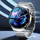 billige Smartklokker-bk03 smartwatch puls bluetooth ringe stemmeassistent trinntelling bluetooth musikk trinntelling sportsklokke