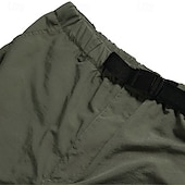 voordelige Bodems-Voor heren Combatbroek Cargohosen Wendbare Hosen Militair Buiten Normale pasvorm waterdicht Ademend Sneldrogend Broeken / Regenbroek / Overbroek Elastische taille Leger Groen donkergrijs Jagen