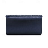 olcso Retikülök és estélyi táskák-női crossbody táska clutch táskák pu bőr esti menyasszonyi esküvőre láncos csillogó fényű divat ezüst fekete rózsaszínben