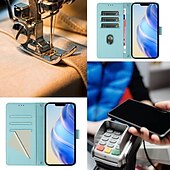 お買い得  iPhone用ケース-電話 ケース 用途 iPhone 16 iPhone15 iPhone 14 13 12 11 Pro Max Plus Mini SE ウォレットカードケース 磁石バックル ストラップ付き リストストラップ付き レトロ風 TPU PUレザー