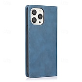 economico Cover per iPhone-telefono Custodia Per iPhone 16 Pro Max Plus iPhone 15 Pro Max Plus iPhone 14 13 12 11 Pro Max Plus Mini SE Per retro Con supporto A calamita Slot per schede Retrò TPU pelle sintetica