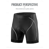 voordelige Heren Shorts, Panty&#039;s &amp; Broeken-Voor heren Wielrenbroek Wielrenshorts Gevoerde wielrenshorts Fietsen Short / Broekje Kleding Onderlichaam Race-pasvorm Sport Snel Drogend Ademend Zwart Zwart / rood Kleding Wielrenkleding