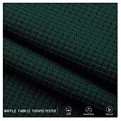 preiswerte Bedrucktes Poloshirt für Herren-Herren Gestreift Waffel-Poloshirts Golfshirt Langarm Polo-Shirts Hemden mit Kragen Lässig Urlaubskleidung Party-Outfits Knöpfe 3D-Druck Frühling Herbst Winter Tintenblau