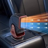 Недорогие оборудование для обогрева автомобиля-Портативный автомобильный обогреватель 12 В / 24 В, вентилятор для обогревателя горячим воздухом для легковых автомобилей, грузовиков, зимний обогреватель для окон, обогреватель для рук
