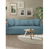 baratos Cobertura de Sofa-Capa de Sofá Sólida Com Estofamento