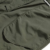 voordelige Bodems-Voor heren Combatbroek Cargohosen Wendbare Hosen Militair Buiten Normale pasvorm waterdicht Ademend Sneldrogend Broeken / Regenbroek / Overbroek Elastische taille Leger Groen donkergrijs Jagen