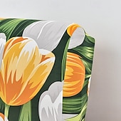 cheap Recliner Chair Cover-Stretch Floral Recliner Covers Non-slip Massage Lazy Boy Sofa Cover All-inclusive Single Seat Couch Cover Armchair Covers