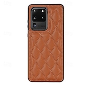 Недорогие Чехлы для Samsung-телефон Кейс для Назначение SSamsung Galaxy S24 S24 Ultra Plus S23 S22 S21 S20 Ultra Plus FE A14 A54 A72 А73 А53 A71 A12 Кейс на заднюю панель со стендом Разъем для карты Защита от удара Ретро