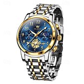 cheap Quartz Watches-New Olevs Brand Trend Fashion Men&#039;S Watches Luminous Chronograph Digital Scale Multifunction Waterproof Simple Quartz Watch Men&#039;S Wristwatch