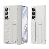 Недорогие Чехлы для Samsung-Чехол для телефона Samsung Galaxy Z Fold 6 с подставкой и защитой экрана защита всей поверхности ретро броня PC силикон
