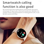 abordables Pulseras inteligentes-696 DA09 Reloj inteligente 1.43 pulgada Pulsera inteligente Bluetooth Podómetro Recordatorio de Llamadas Seguimiento del Sueño Compatible con Android iOS Mujer Hombre Llamadas con Manos Libres