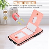 baratos Capas para iPhone-telefone Capinha Para iPhone 16 Pro Max Plus iPhone 15 Pro Max Plus iPhone 14 13 12 11 Pro Max Plus Mini SE Capa traseira Com Suporte Magnética com cordão Retro TPU Couro PU