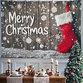 cheap Christmas Tapestry Hanging-Christmas Decorations Hanging Tapestry Xmas Background Wall Art Large Tapestry Mural Decor Photograph Backdrop Blanket Curtain Home Bedroom Living Room Decoration