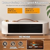 お買い得  暖房器具-ポータブル電気ヒーター デスクトップ ミニ ウォーミング マシン PTC セラミック 加熱ファン デスク ヒーター ポータブル ヒーター ファン エネルギー効率の高いスペース ヒーター