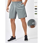 levne Běžecké šortky-Pánské Koşu Şortları Kraťasy na tělocvik Tréninkové kraťasy Kapsy Elastický pas Vysoký pas Kraťasy Sporty a outdoor Ležérní Oblečení na atletiku Prodyšné Rychleschnoucí Lehká váha Yumuşak Běh Chůze