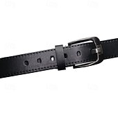 זול חגורות לגברים-בגדי ריקוד גברים אבנטים חֲגוֹרָה חגורת גברים רטרו עור PU סגסוגת מודרני עכשווי צבע אחיד / רגיל שחור חופשה לבוש יומיומי יום יומי\קז'ואל סוף שבוע חגורת מותניים