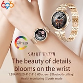 cheap Smart Wristbands-696 AK73 Smart Watch 1.28 inch Smart Band Fitness Bracelet Bluetooth Pedometer Call Reminder Sleep Tracker Compatible with Android iOS Women Hands-Free Calls Message Reminder IPX-0 40mm Watch Case