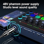 economico Cavi e adattatori-mixer audio per giochi streaming mixer rgb a 5 canali per podcast di voci di gioco trasmissione in diretta
