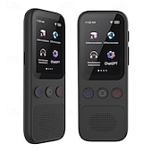 cheap Computer Peripherals-Language Translation Device Two-way Real-time Voice Translation Supports 138 Languages Accurate Offline And Recording 2 Hd Inch Touch Screen For Travel Business And Study