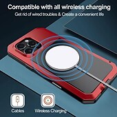 Χαμηλού Κόστους iPhone Θήκες-τηλέφωνο tok Για iPhone 14 13 12 11 Pro Max Plus iPhone 14 13 12 11 Pro Max Plus Mini iPhone 13 12 11 Pro Max Πίσω Κάλυμμα Υποστήριξη ασύρματης φόρτισης Ανθεκτική σε πτώσεις Ρετρό