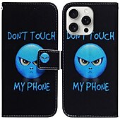 levne Pouzdra pro iPhone-telefon Carcasă Pro iPhone 16 Pro Max Plus iPhone 15 Pro Max Plus iPhone 14 13 12 11 Pro Max Plus Mini SE Zadní kryt se stojánkem Magnetické Slot pro kartu Tygr Retro TPU PU kůže