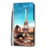 tanie Etui do iPhone&#039;ów-telefon Kılıf Na iPhone 11 Pro Max Osłona tylna Z podpórką z paskiem na nadgarstek Gniazdo karty Retro TPU Skóra PU
