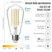 economico Luci a sospensione-lampada a sospensione a led bianco caldo 6/10/14 teste retro edison multi regolabile fai da te luce ragno soffitto moderno chic industriale per soggiorno camera da letto 110-240v