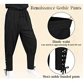 preiswerte Outfits-8-teiliges Wikinger-Piratenkostüm für Herren mit Rüstungsset, Retro-Vintage-Mittelalter-Renaissance, 17. Jahrhundert, Ritter, Ranger, Elfen, Walhalla, für Halloween, Karneval, Larp, Renaissance Faire