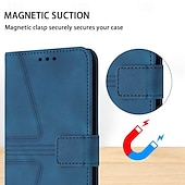 abordables Carcasas iPhone-teléfono Funda Para iPhone 16 Pro Max Plus iPhone 15 Pro Max Plus iPhone 14 13 12 11 Pro Max Plus Tarjetas billetera con Soporte Magnética con correa de muñeca Retro Cuero de PU